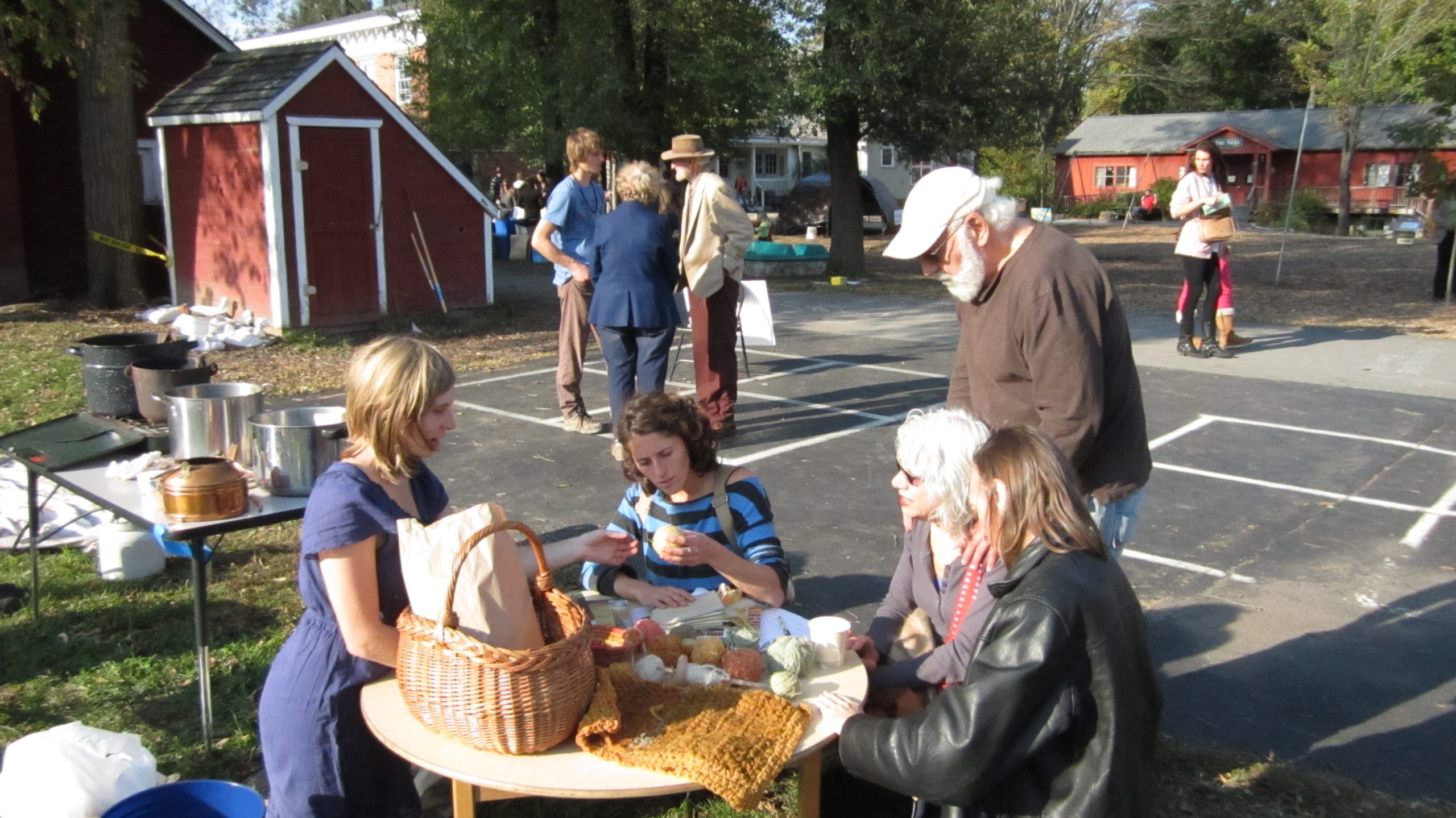 A Successful And Sunny Day Of Natural Dyes And Community Fun!