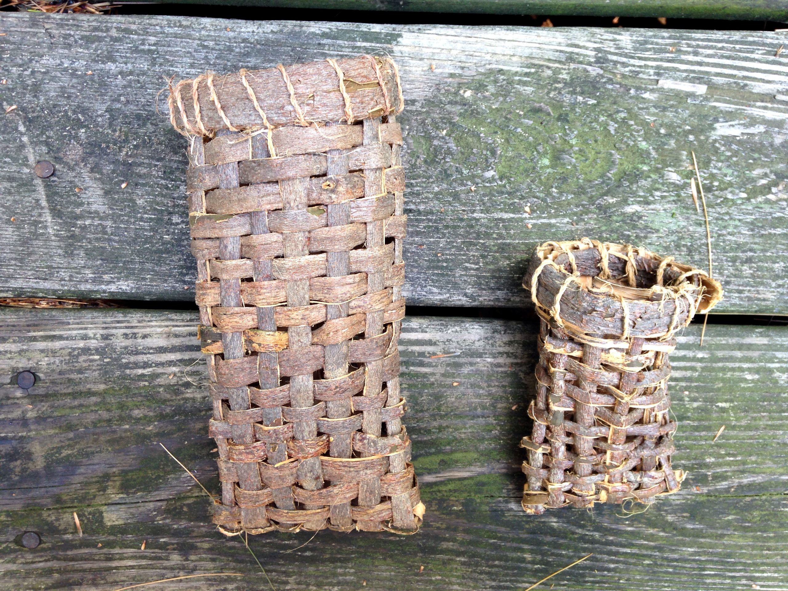 Processing Basswood Bark for Making Cordage and Baskets