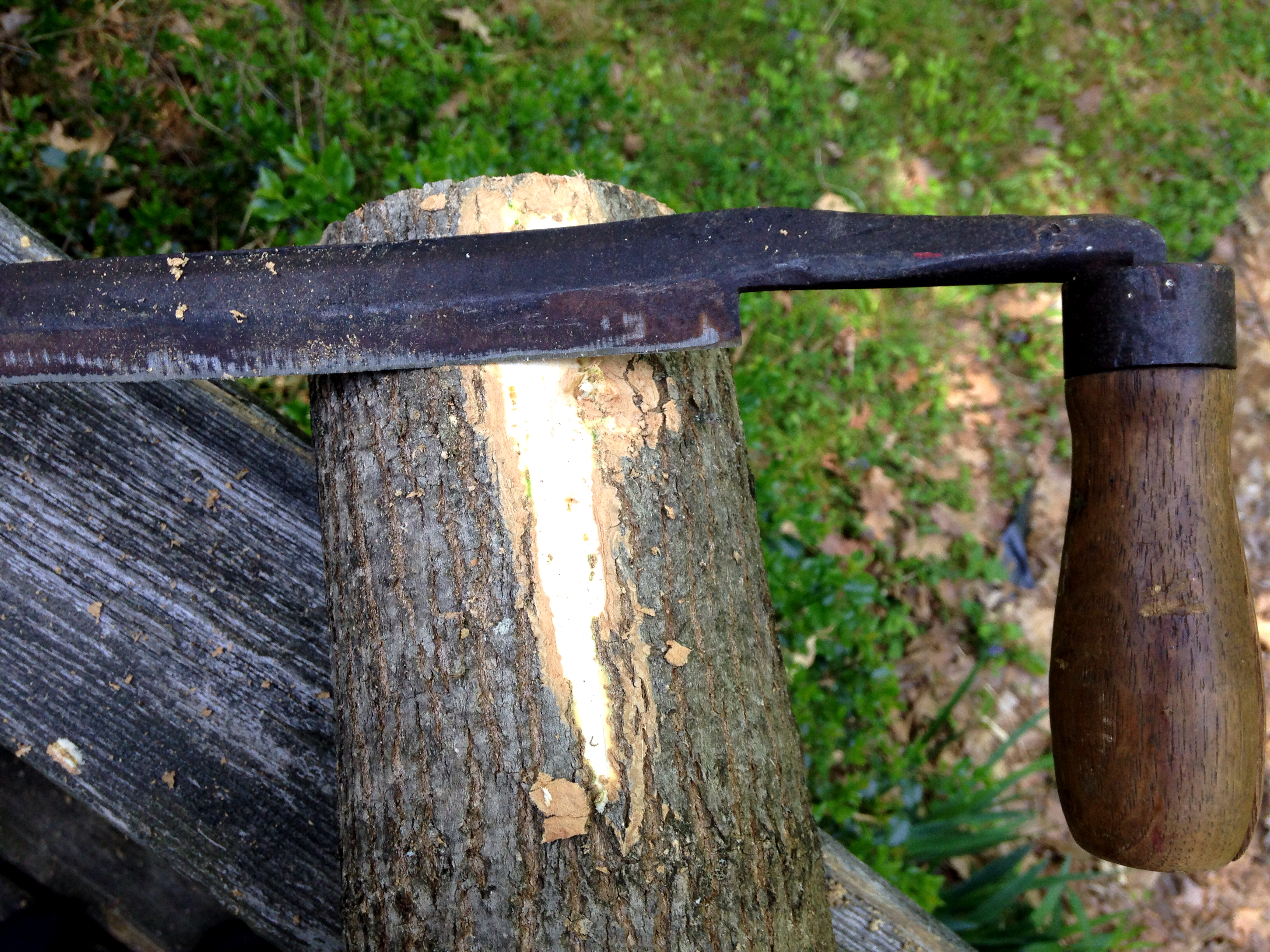 drawknife for basketry