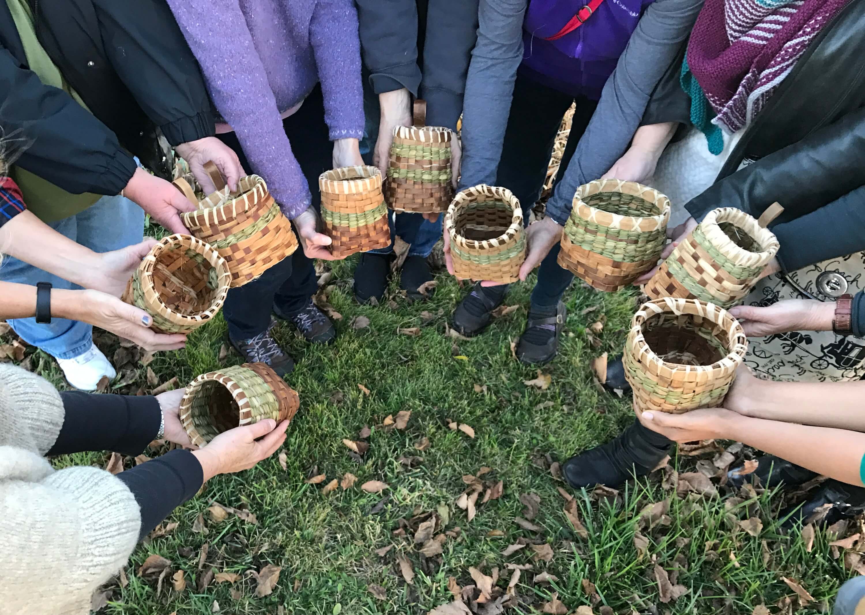 Wild Basketry Mentorship 2017 – A Workshop Series On Basket Weaving In Nature